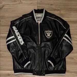 Men’s Leather Raiders Jacket